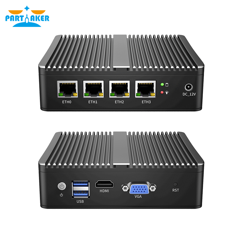 Partaker Fanless pfSense Route - Pfsense Firewall Router 2.5G 4 I226 review and price